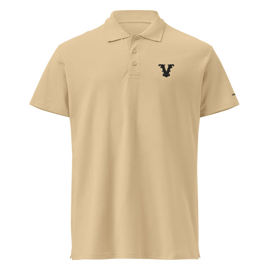Valorente polo shirt front view 
