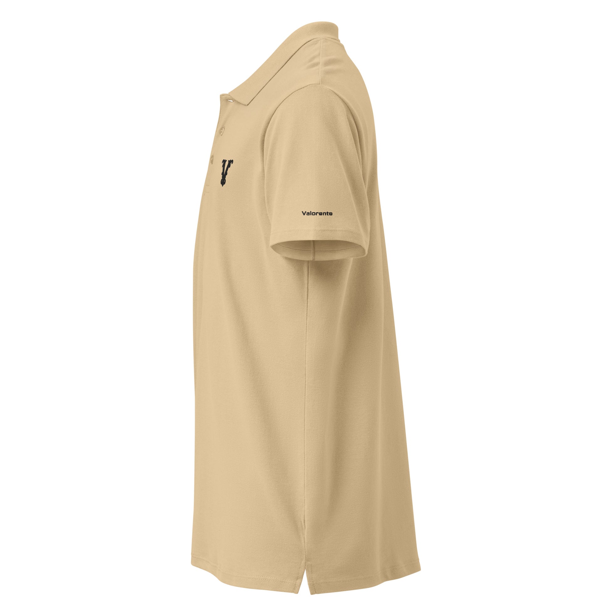 Valorente polo shirt side view left